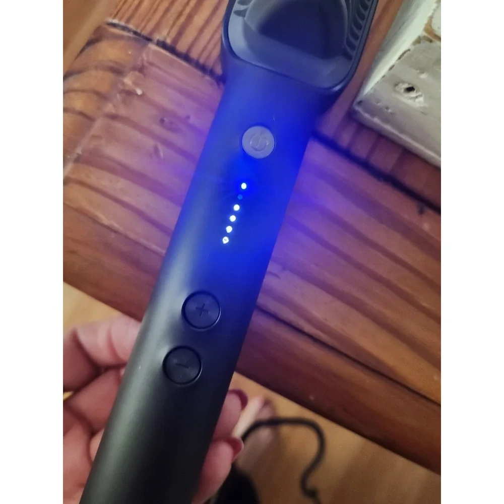TYMO Ring Hair Straightening Comb 1 1/2 Inch Fast Heat Up Five Temperature Glove